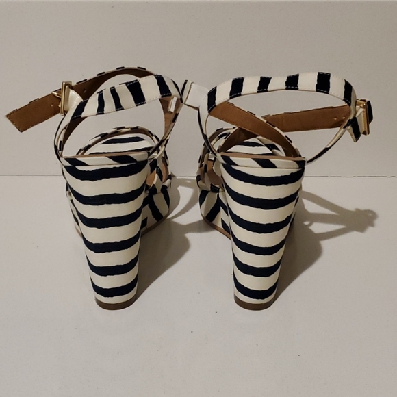 Nordstrom BP Wedge Open Toe Heels πHPπ - Picture 3 of 7